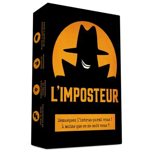 L'Imposteur - Saurez-Vous Le démasquer ? Bluff, Créativité, Jeux de Mots et Suspicions !