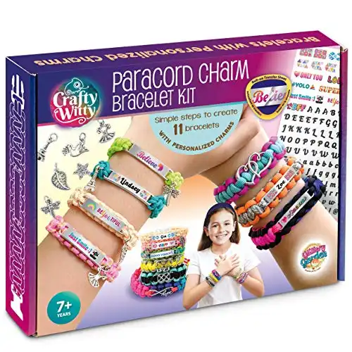 Kit de fabrication de bracelets d'amitié personnalisés: Cadeau d'artisanat.
