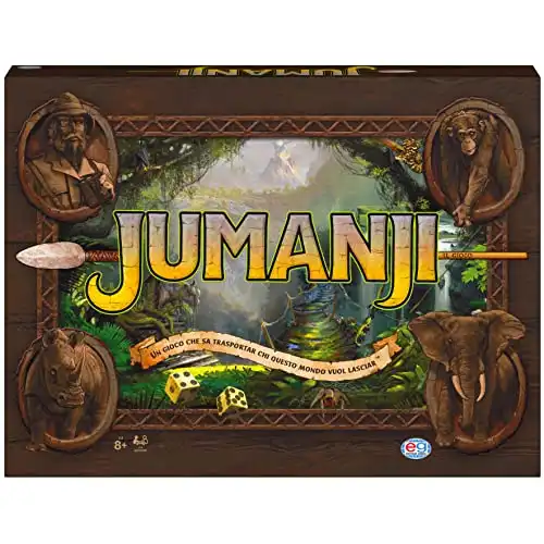 Jumanji - Le Jeu de Table d'Aventure pour Familles et Enfants à partir de 8 Ans