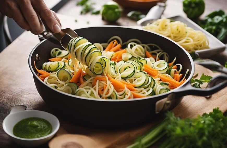 Comment faire des spaghettis de légumes : Les 4 meilleurs ustensiles (et…