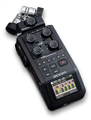 Zoom - H6-BLK - Enregistreur 6 Pistes à Microphones interchangeables