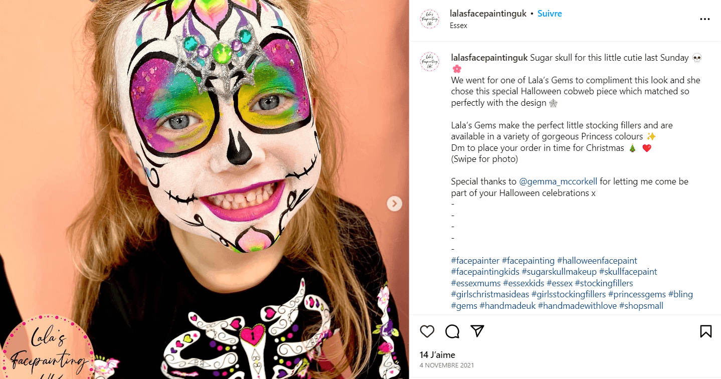 Maquillage Halloween enfants