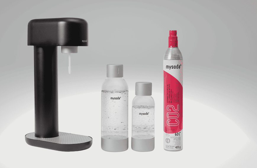 Mysoda Ruby machine à eau pétillante aluminium